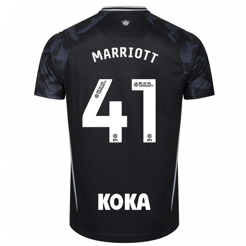 Danxen Dames Alfie Marriott #41 Zwart Blauw Keepersshirt 2025/26 T-Shirt België