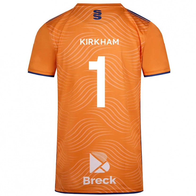 Danxen Dames Skye Kirkham #1 Oranje Zwart Keepersshirt 2025/26 T-Shirt België