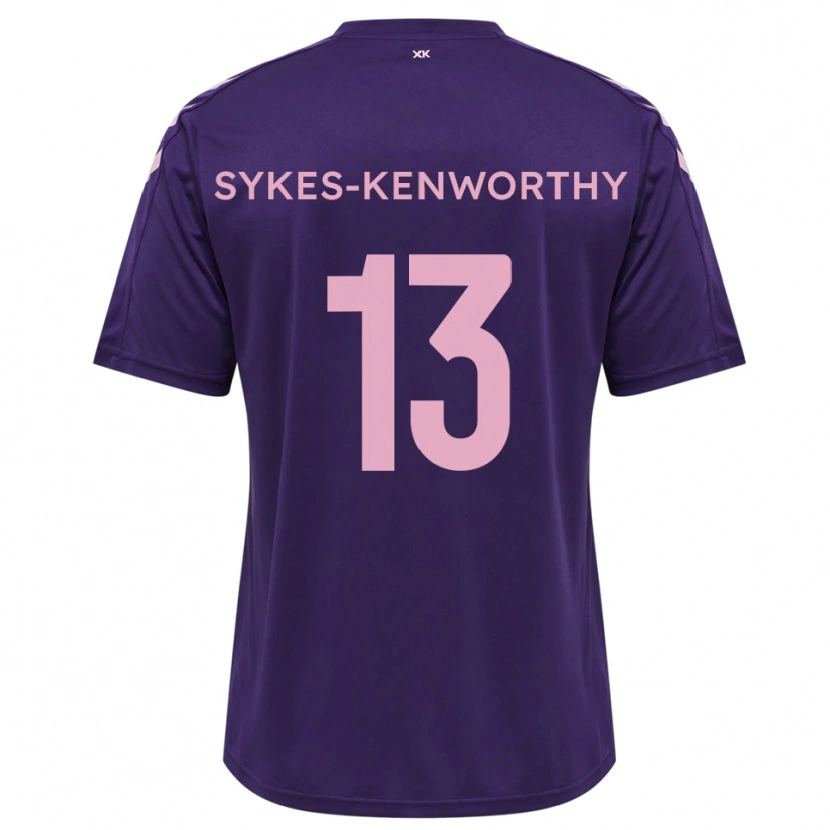 Danxen Dames George Sykes-Kenworthy #13 Paars Roze Keepersshirt 2025/26 T-Shirt België