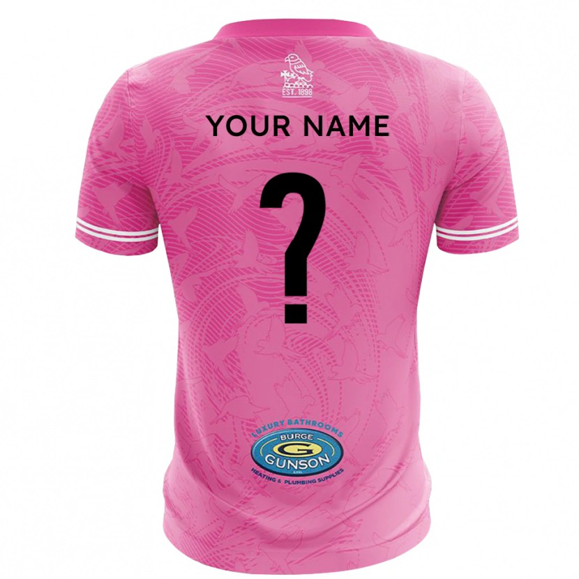Danxen Dames Sutton United Roze Wit Keepersshirt 2025/26 T-Shirt België