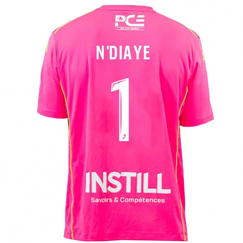 Danxen Dames Massamba N'Diaye #1 Magenta Keepersshirt 2025/26 T-Shirt België