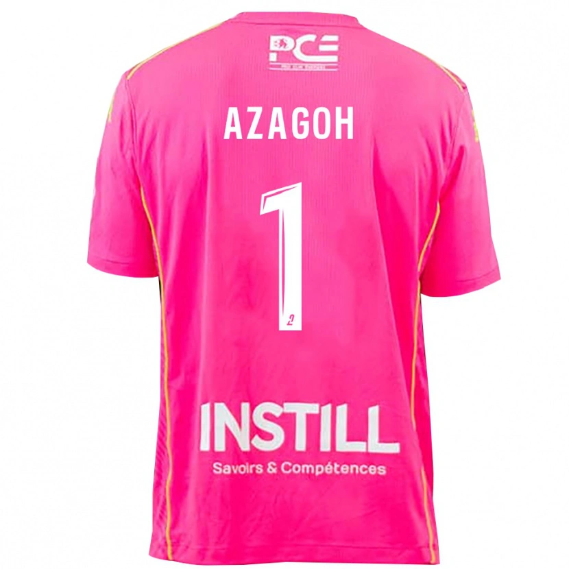 Danxen Dames Yanis Azagoh #1 Magenta Keepersshirt 2025/26 T-Shirt België