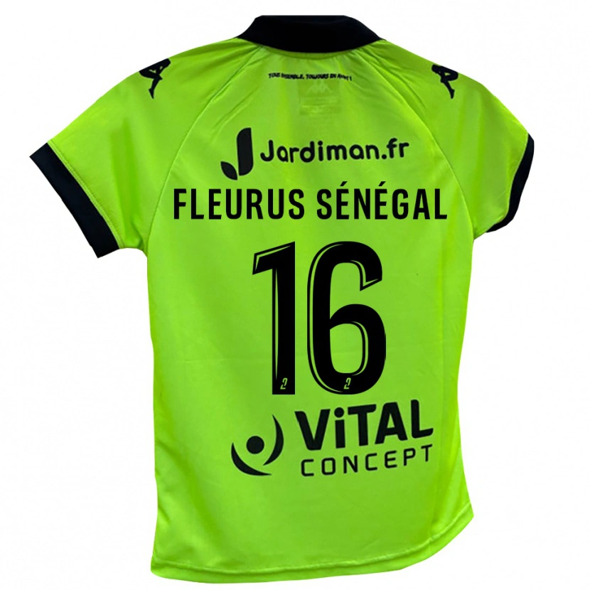 Danxen Dames Paul Fleurus Sénégal #16 Neon Groen Keepersshirt 2025/26 T-Shirt België