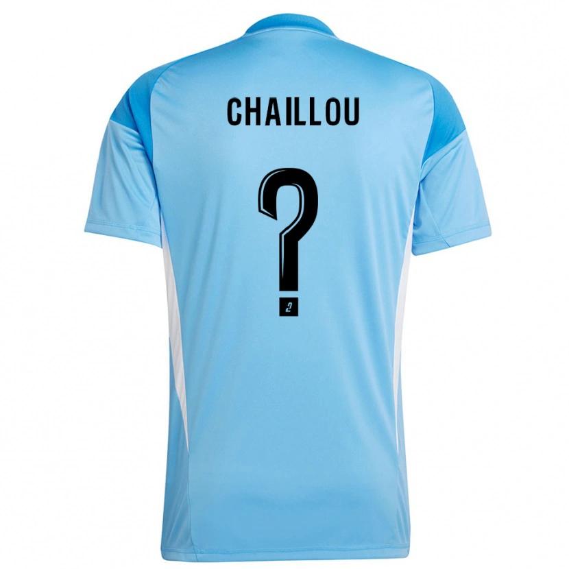 Danxen Dames Victor Chaillou #0 Hemelsblauw Wit Keepersshirt 2025/26 T-Shirt België