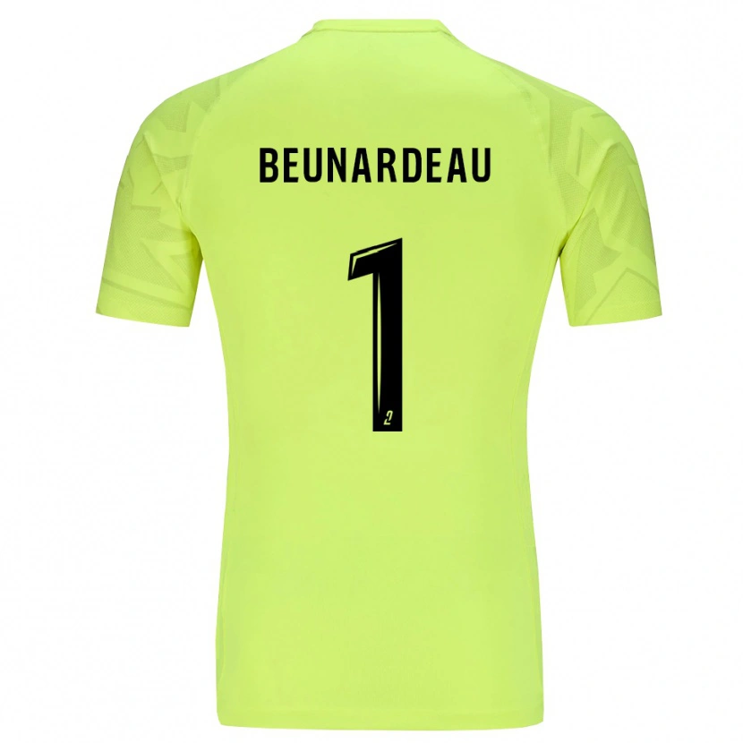 Danxen Dames Quentin Beunardeau #1 Neon Groen Keepersshirt 2025/26 T-Shirt België