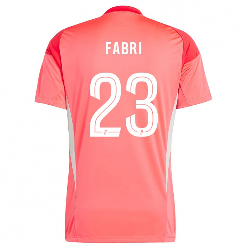 Danxen Dames Julien Fabri #23 Oranje Rood Wit Keepersshirt 2025/26 T-Shirt België