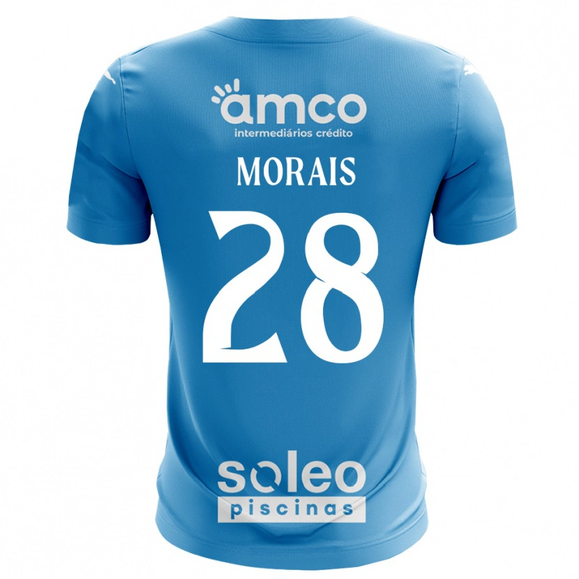 Danxen Dames Patrícia Morais #28 Blauw Wit Keepersshirt 2025/26 T-Shirt België