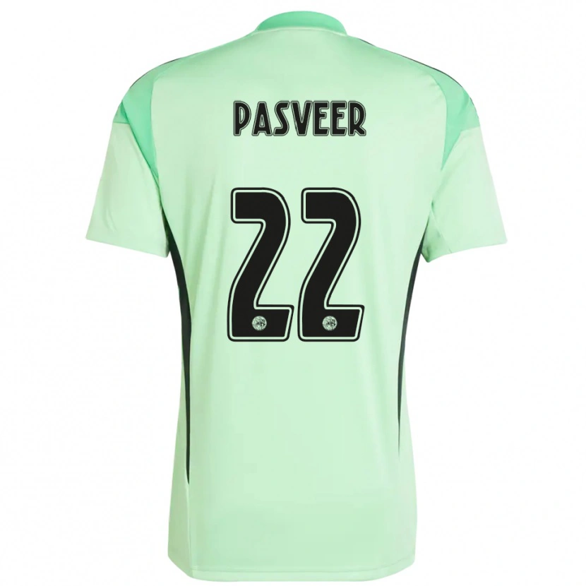 Danxen Dames Remko Pasveer #22 Lichtgroen Zwart Keepersshirt 2025/26 T-Shirt België
