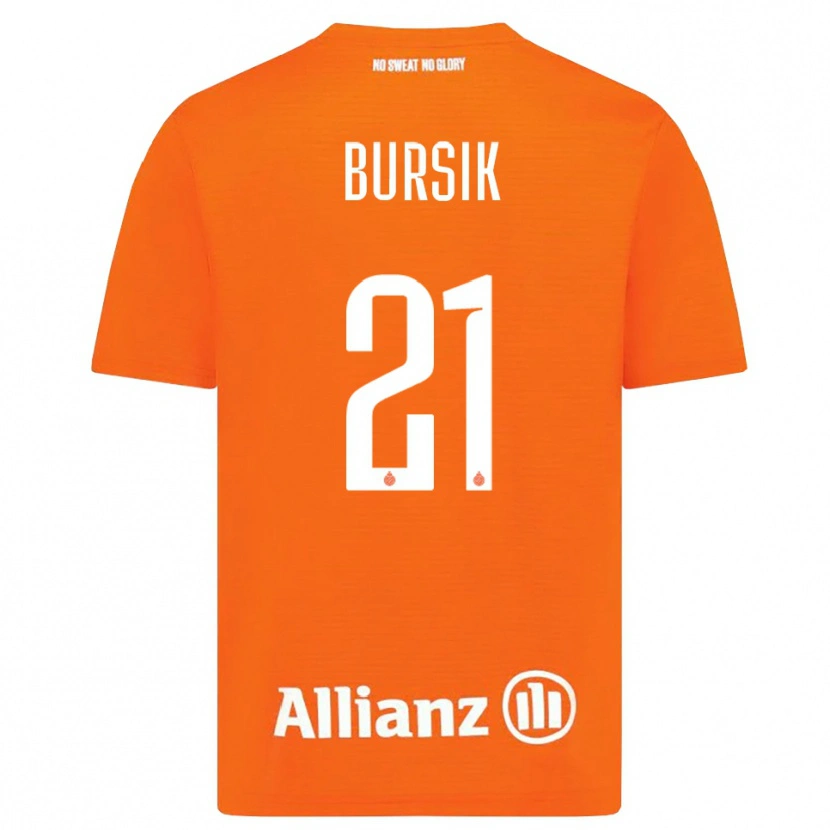 Danxen Dames Josef Bursik #21 Oranje Wit Keepersshirt 2025/26 T-Shirt België