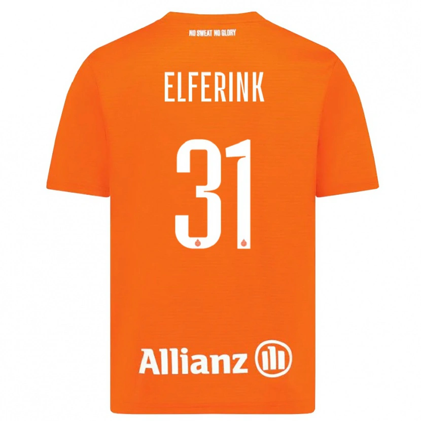 Danxen Dames Marie Elferink #31 Oranje Wit Keepersshirt 2025/26 T-Shirt België