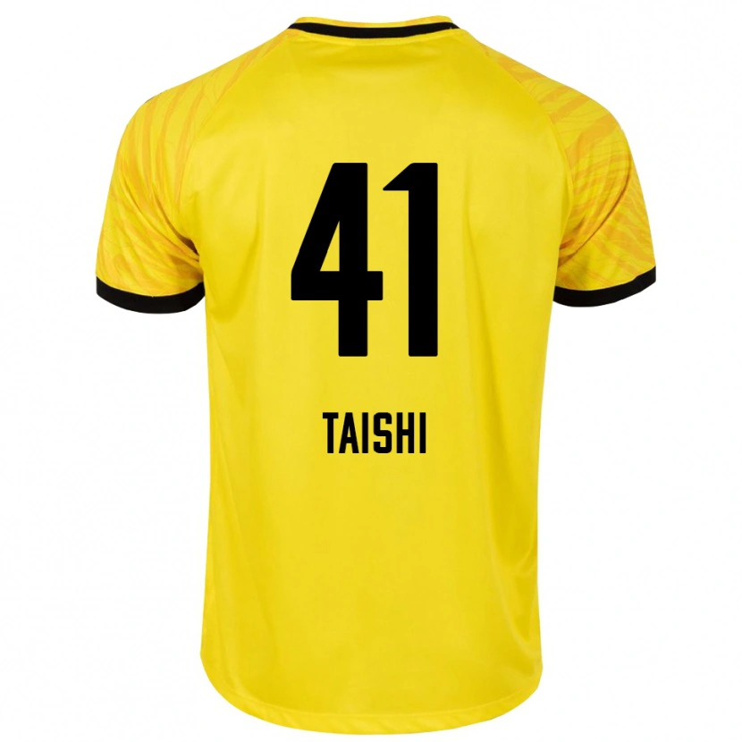 Danxen Dames Taishi Brandon Nozawa #41 Geel Zwart Keepersshirt 2025/26 T-Shirt België