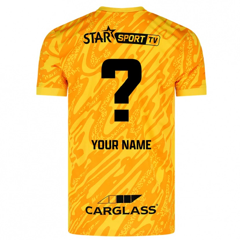 Danxen Dames KRC Genk Oranje Geel Zwart Keepersshirt 2025/26 T-Shirt België