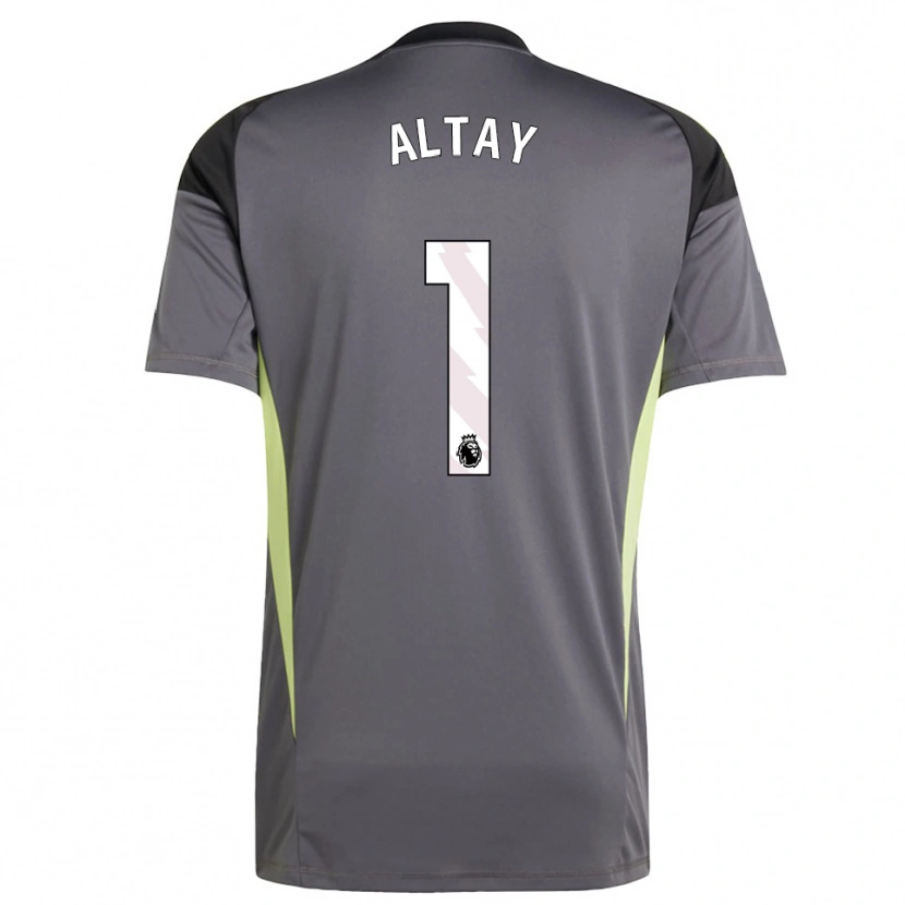 Danxen Dames Altay Bayındır #1 Donkergrijs Wit Keepersshirt 2025/26 T-Shirt België