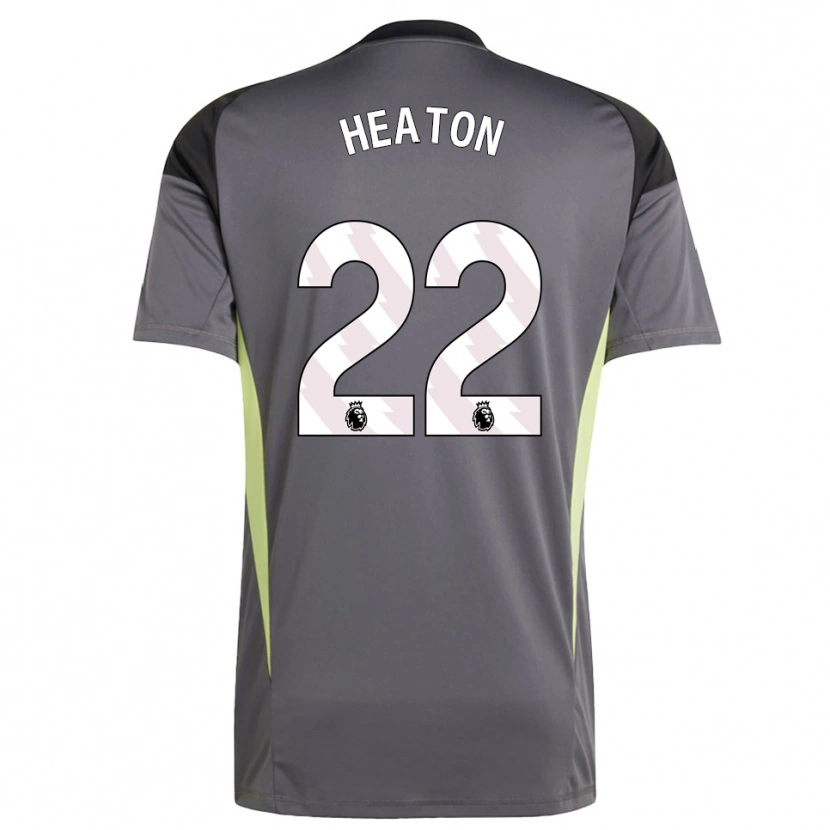 Danxen Dames Tom Heaton #22 Donkergrijs Wit Keepersshirt 2025/26 T-Shirt België