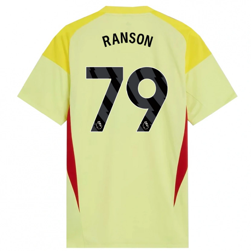 Danxen Dames Khari Ranson #79 Geel Rood Zwart Keepersshirt 2025/26 T-Shirt België
