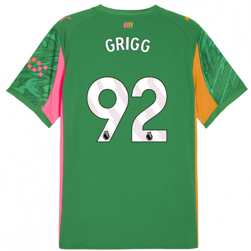 Danxen Dames Finley Grigg #92 Groen Oranje Keepersshirt 2025/26 T-Shirt België