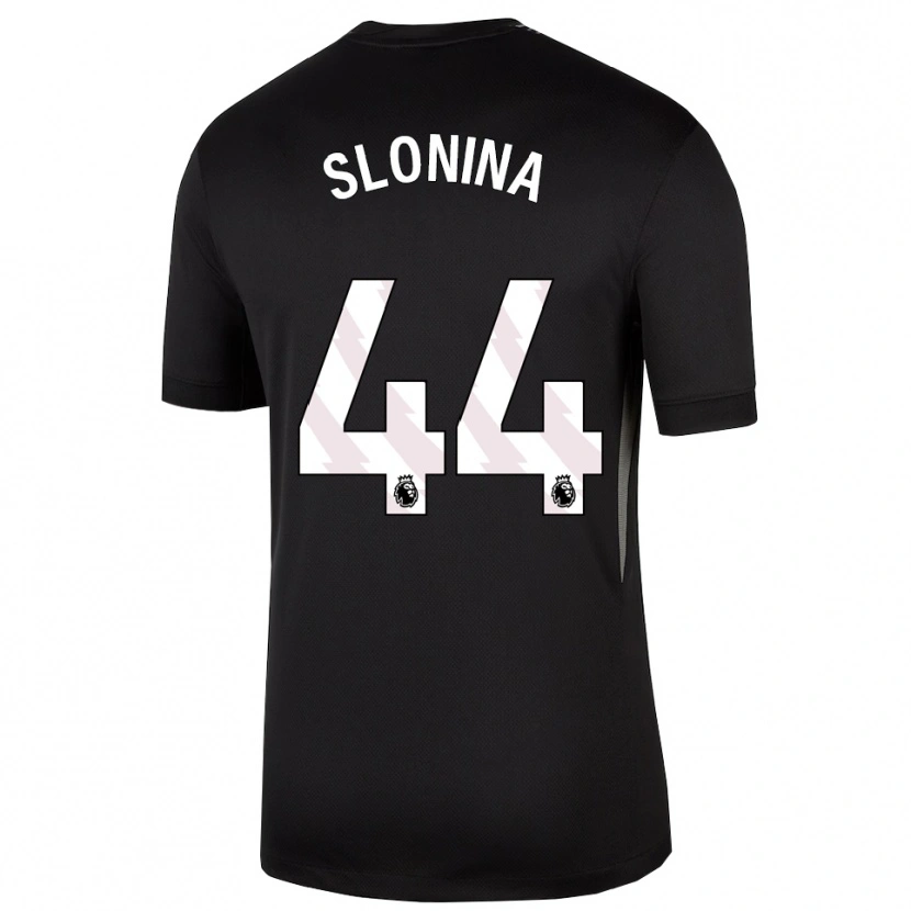 Danxen Dames Gabriel Slonina #44 Zwart Wit Keepersshirt 2025/26 T-Shirt België