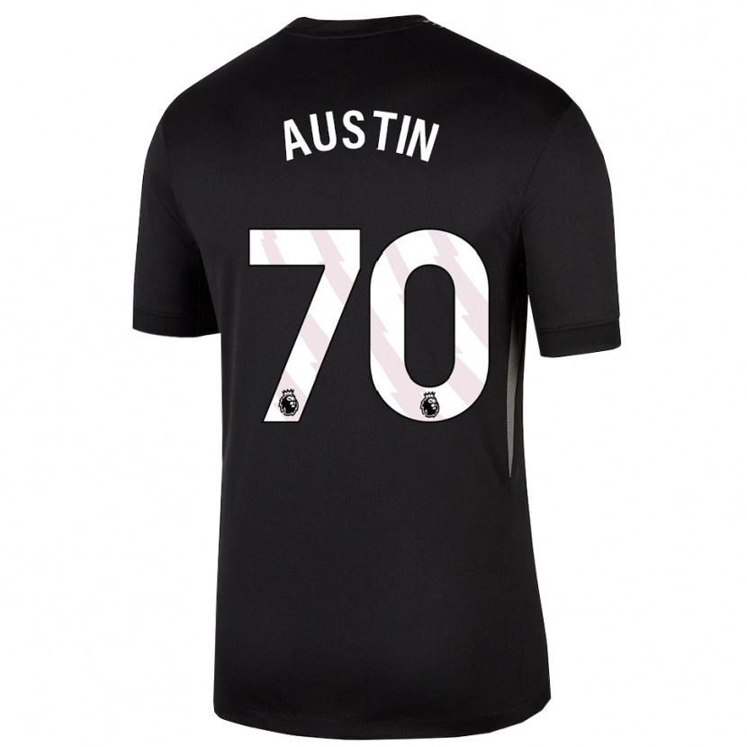Danxen Dames Jack Austin #70 Zwart Wit Keepersshirt 2025/26 T-Shirt België