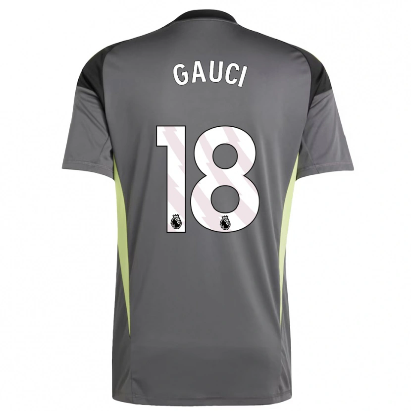 Danxen Dames Joe Gauci #18 Donkergrijs Zwart Keepersshirt 2025/26 T-Shirt België