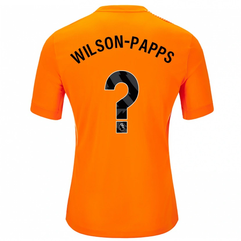 Danxen Dames Charlie Wilson-Papps #0 Oranje Zwart Keepersshirt 2025/26 T-Shirt België