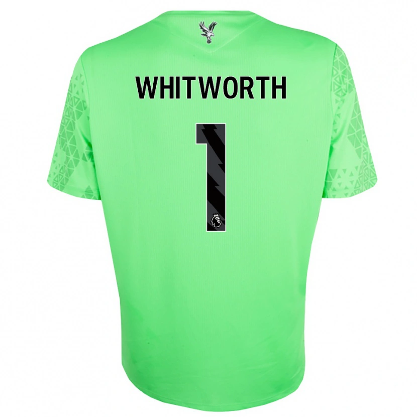 Danxen Dames Harry Whitworth #1 Groen Zwart Keepersshirt 2025/26 T-Shirt België