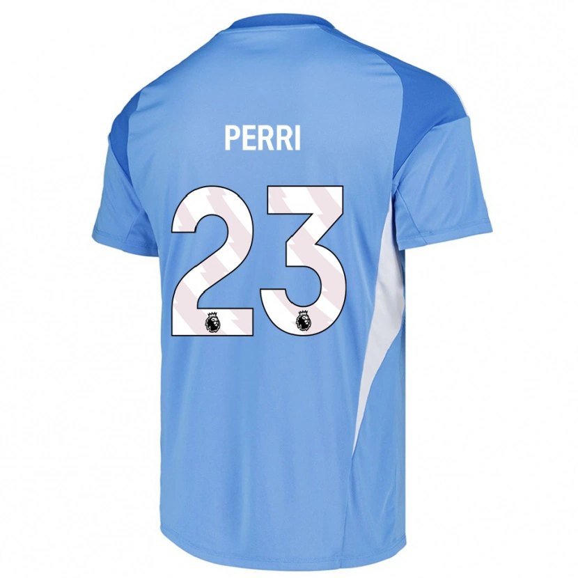 Danxen Dames Lucas Perri #23 Hemelsblauw Wit Keepersshirt 2025/26 T-Shirt België