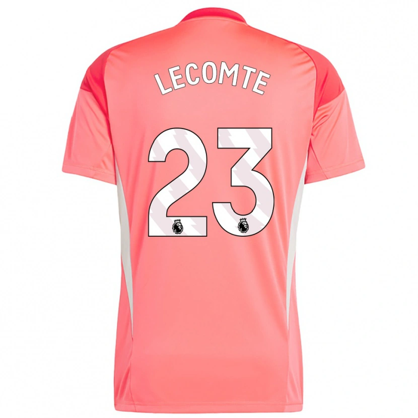 Danxen Dames Benjamin Lecomte #23 Rood Wit Keepersshirt 2025/26 T-Shirt België