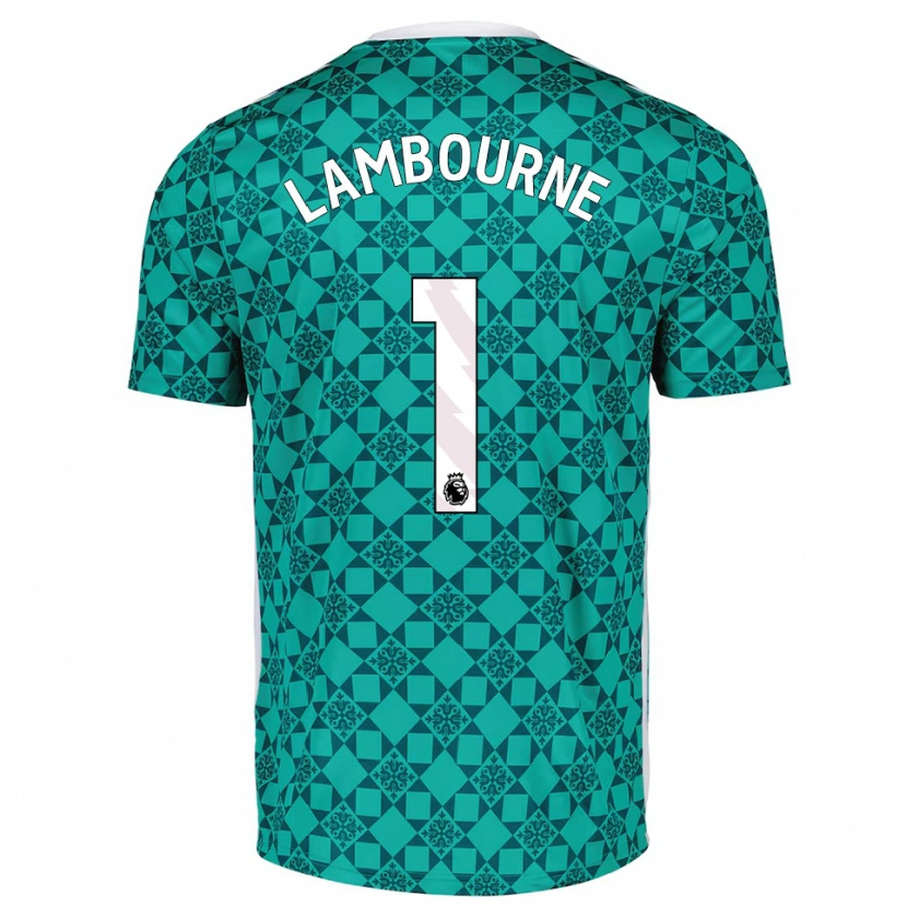 Danxen Dames Demi Lambourne #1 Groen Wit Keepersshirt 2025/26 T-Shirt België
