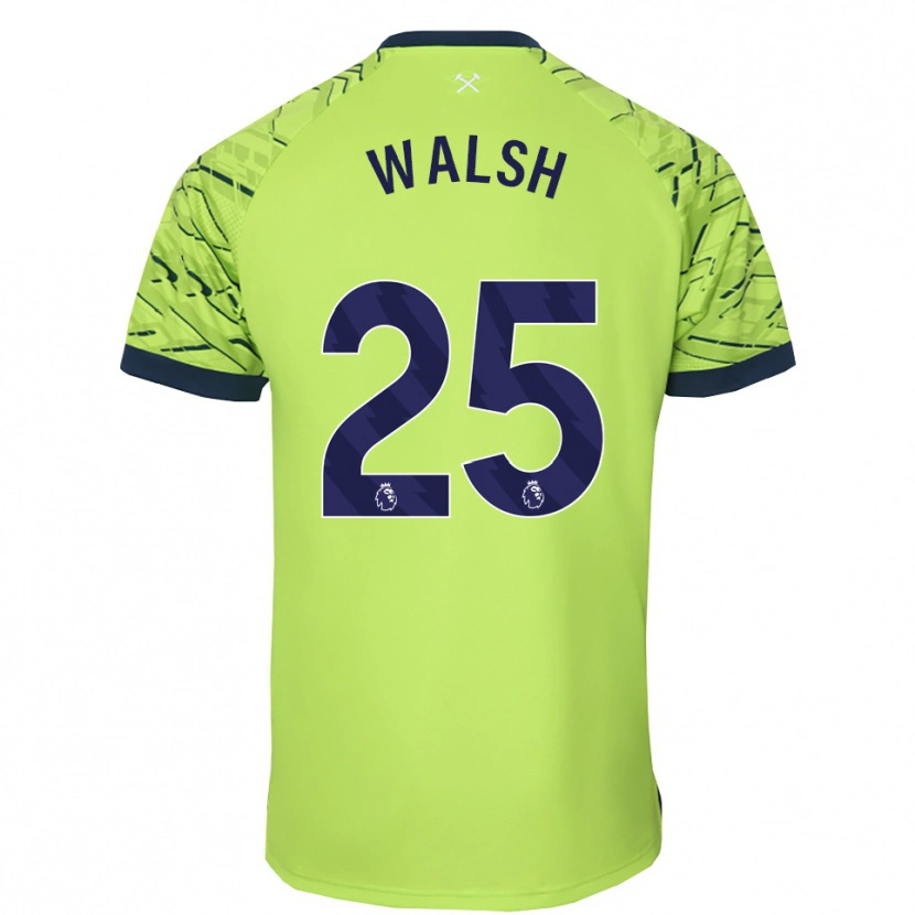 Danxen Dames Megan Walsh #25 Fluorescerend Groen Keepersshirt 2025/26 T-Shirt België