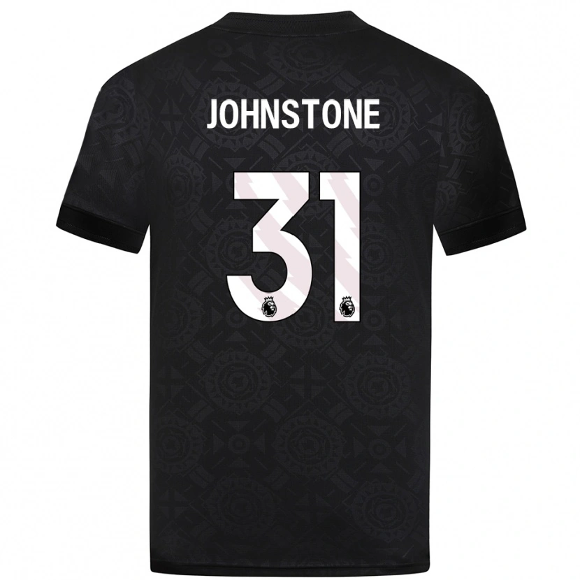 Danxen Dames Sam Johnstone #31 Zwart Wit Keepersshirt 2025/26 T-Shirt België