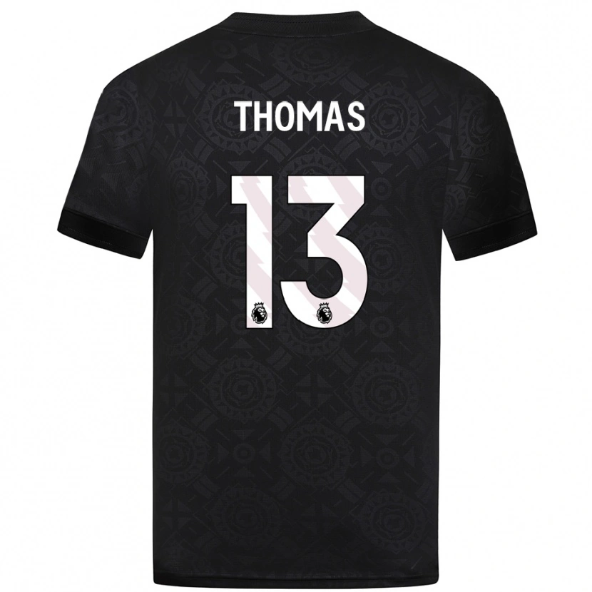 Danxen Dames Bec Thomas #13 Zwart Wit Keepersshirt 2025/26 T-Shirt België