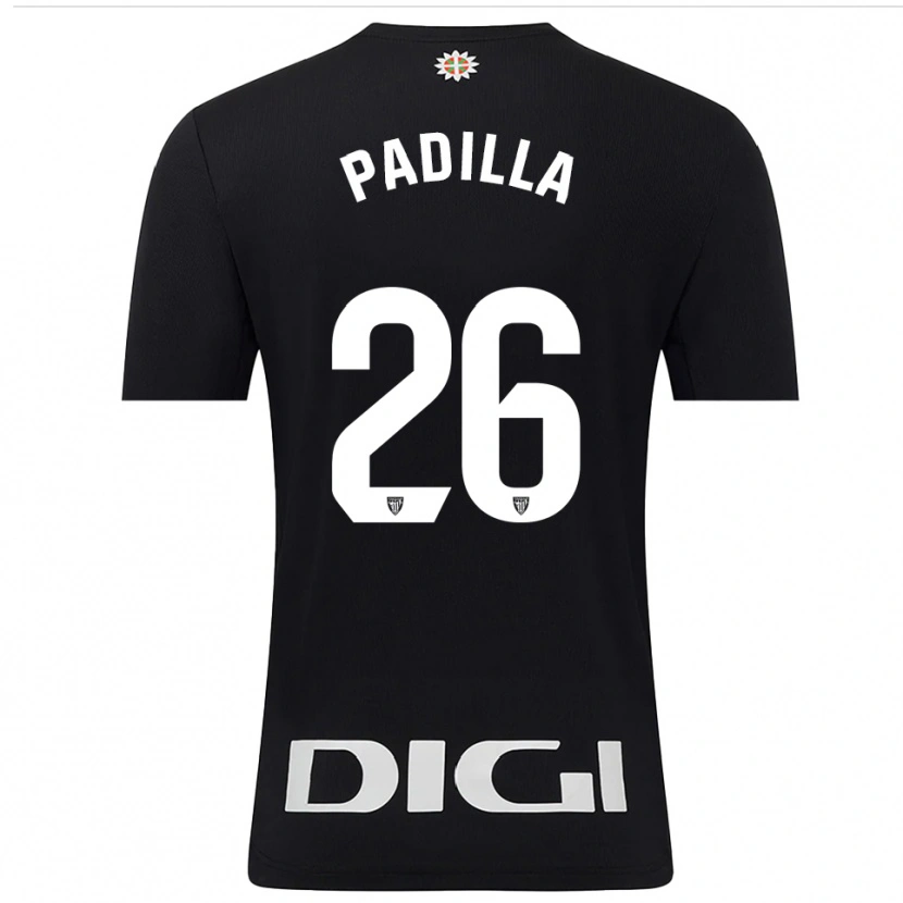 Danxen Dames Álex Padilla #26 Zwart Wit Keepersshirt 2025/26 T-Shirt België