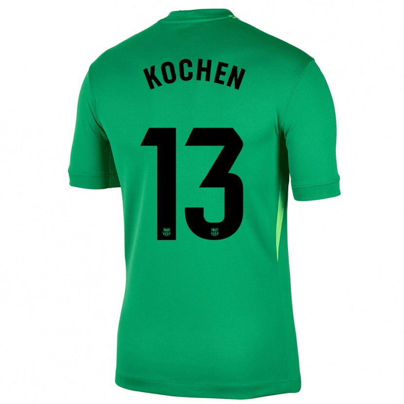 Danxen Dames Diego Kochen #13 Groen Zwart Keepersshirt 2025/26 T-Shirt België