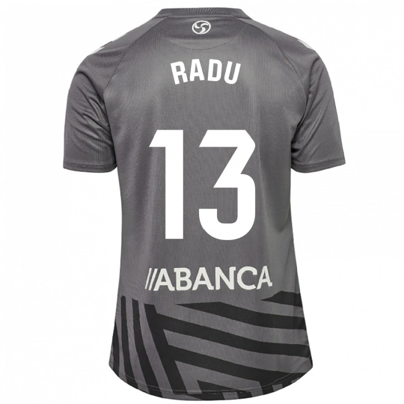 Danxen Dames Ionuț Radu #13 Donkergrijs Zwart Keepersshirt 2025/26 T-Shirt België