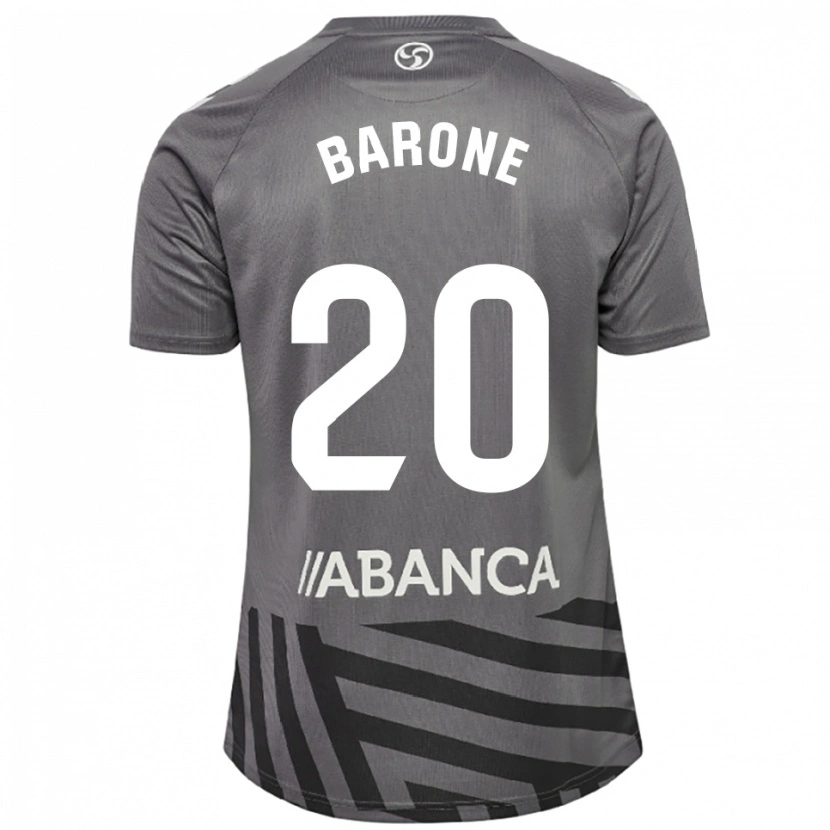 Danxen Dames Caio Barone #20 Donkergrijs Zwart Keepersshirt 2025/26 T-Shirt België