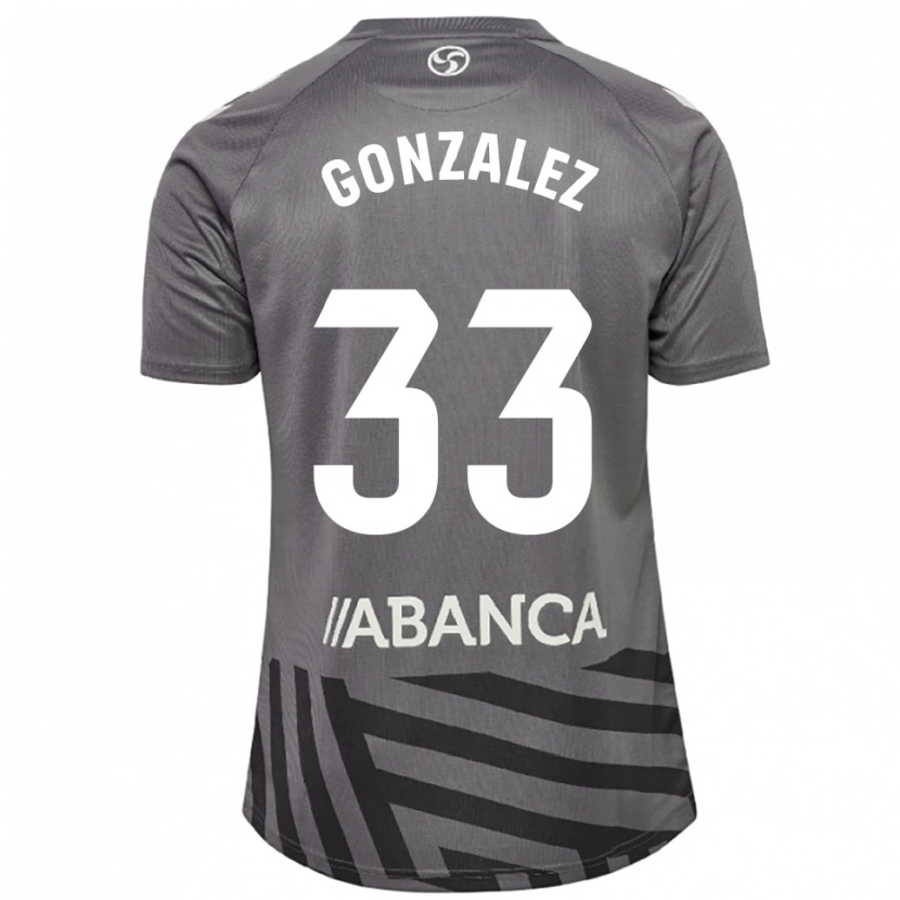 Danxen Dames Marcos González #33 Donkergrijs Zwart Keepersshirt 2025/26 T-Shirt België