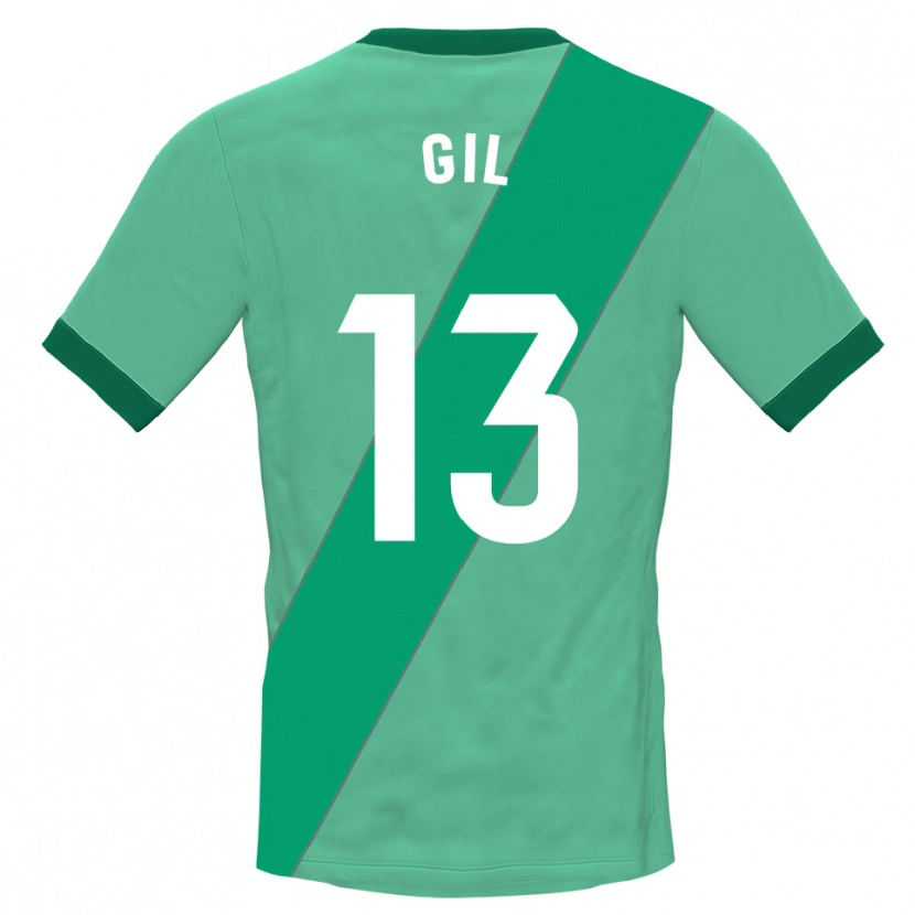 Danxen Dames Juanpe Gil #13 Groen Zwart Keepersshirt 2025/26 T-Shirt België