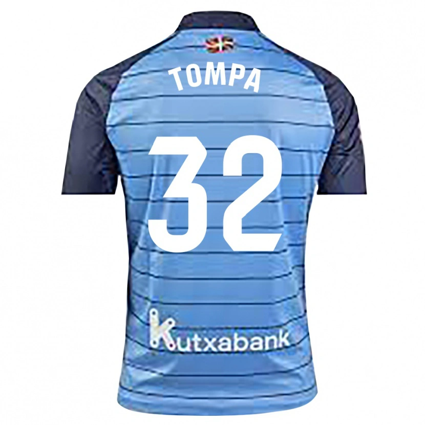Danxen Dames Ákos Tompa #32 Marineblauw Keepersshirt 2025/26 T-Shirt België