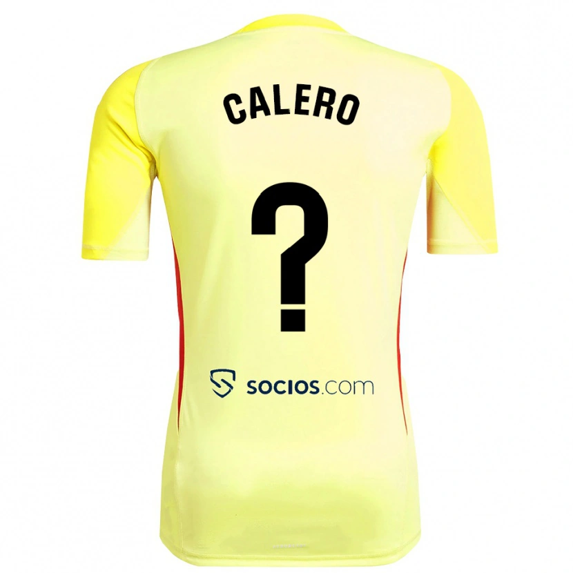 Danxen Dames Josema Calero #0 Geel Rood Zwart Keepersshirt 2025/26 T-Shirt België