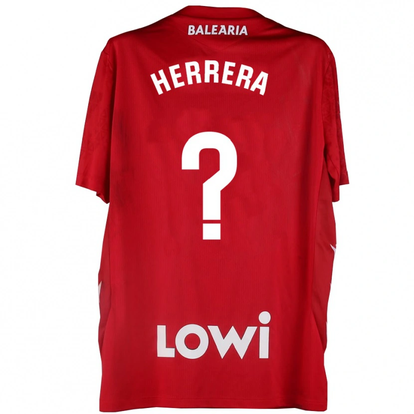 Danxen Dames Asier Herrera #0 Rood Wit Keepersshirt 2025/26 T-Shirt België