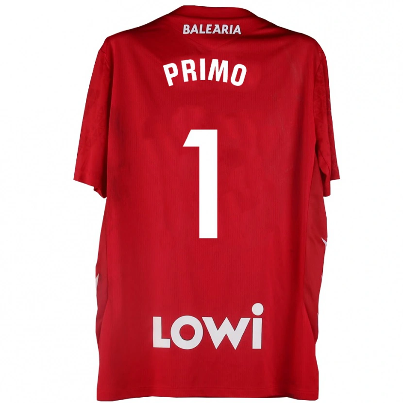 Danxen Dames Álex Primo #1 Rood Wit Keepersshirt 2025/26 T-Shirt België