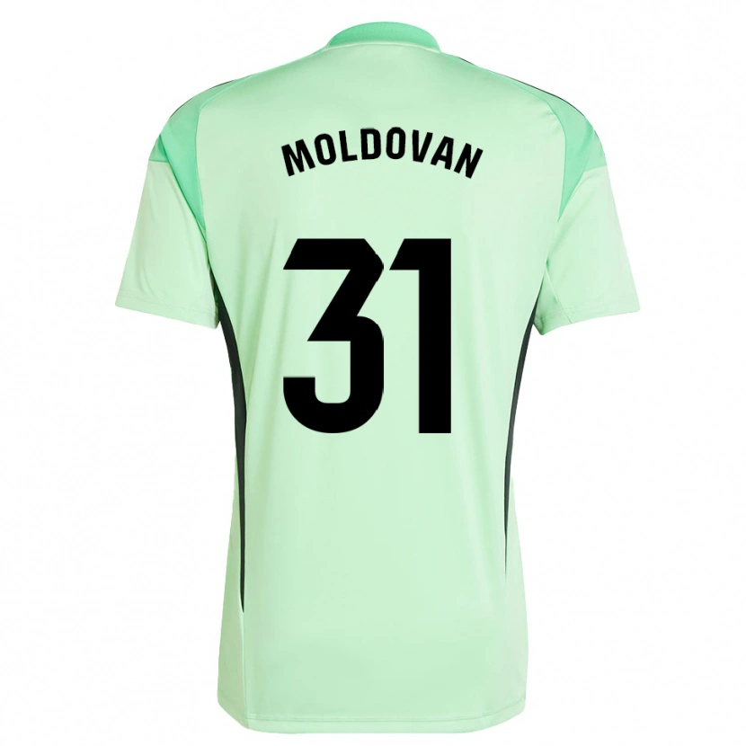 Danxen Dames Horațiu Moldovan #31 Lichtgroen Zwart Keepersshirt 2025/26 T-Shirt België
