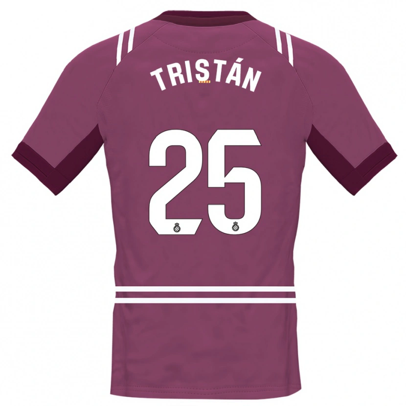 Danxen Dames Pol Tristán #25 Bordeaux Wit Keepersshirt 2025/26 T-Shirt België