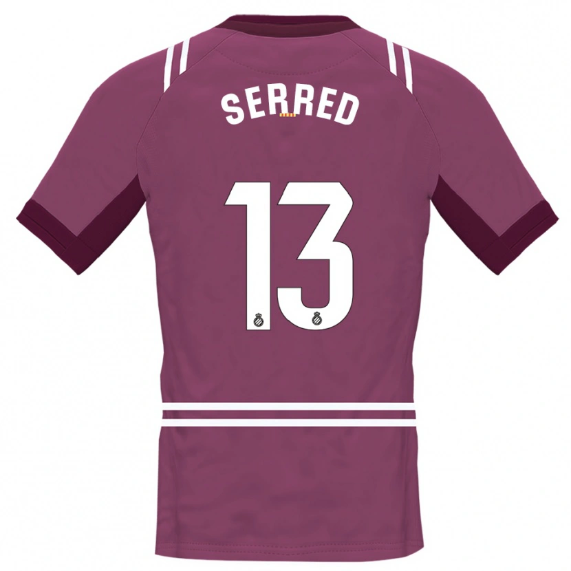 Danxen Dames Llorenç Serred #13 Bordeaux Wit Keepersshirt 2025/26 T-Shirt België