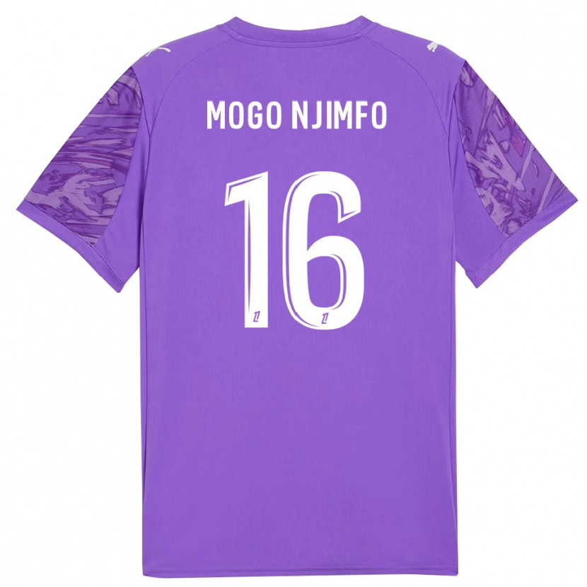 Danxen Dames Arthur Mogo Njimfo #16 Lila Wit Keepersshirt 2025/26 T-Shirt België