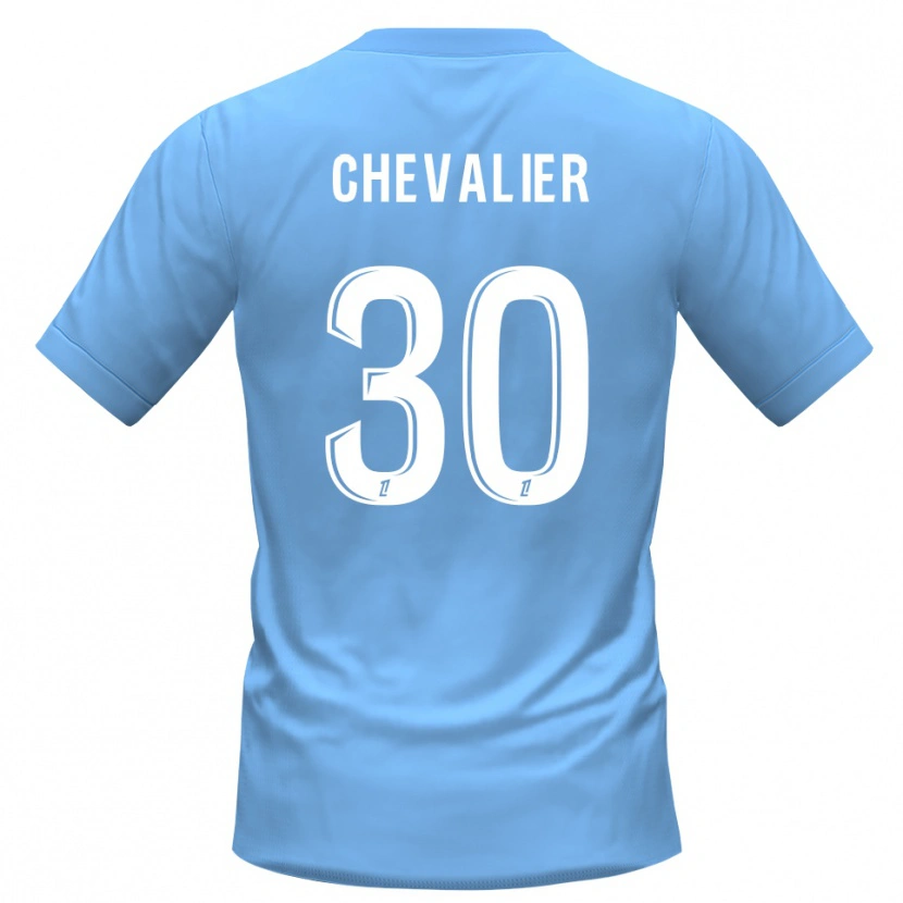 Danxen Dames Lucas Chevalier #30 Blauw Zwart Keepersshirt 2025/26 T-Shirt België