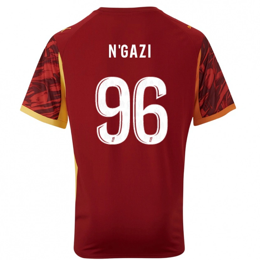 Danxen Dames Chloé N'gazi #96 Bordeaux Bruin Keepersshirt 2025/26 T-Shirt België