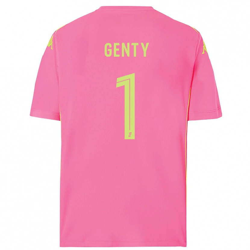Danxen Dames Julie Genty #1 Hot Pink Keepersshirt 2025/26 T-Shirt België