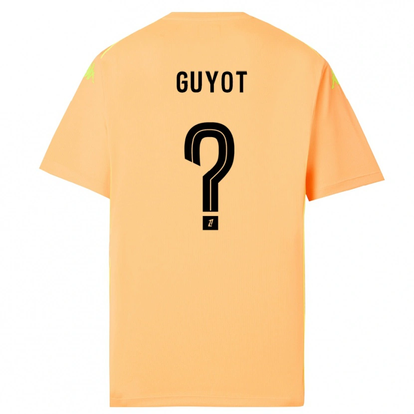 Danxen Dames Loucas Guyot #0 Licht Oranje Zwart Keepersshirt 2025/26 T-Shirt België