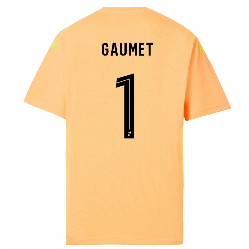 Danxen Dames Noa Gaumet #1 Licht Oranje Zwart Keepersshirt 2025/26 T-Shirt België